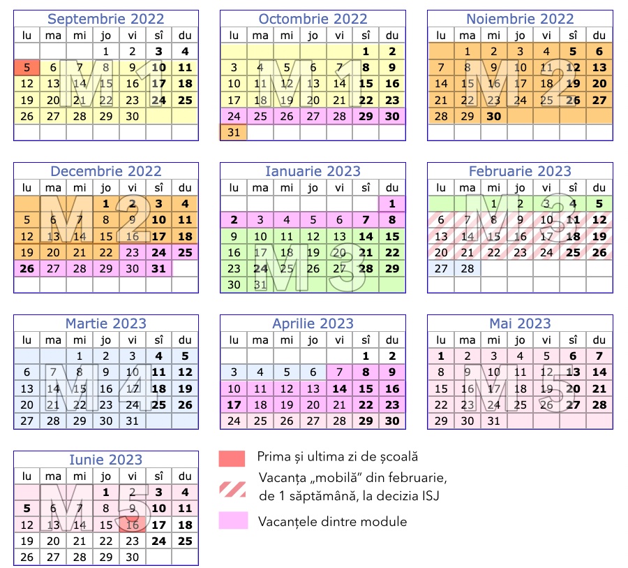 OFICIAL Calendarul Anului școlar Viitor, Pe Module, Prezentat De ...